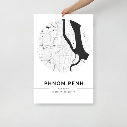 Phnom Penh City Map