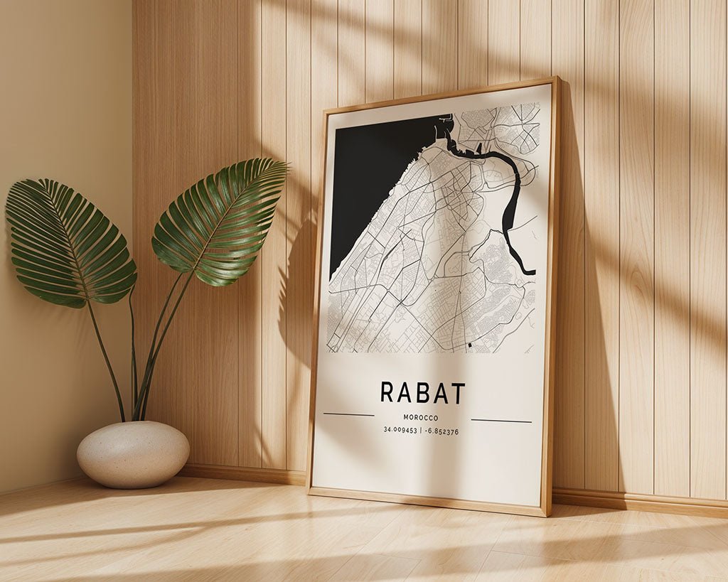 Rabat City Map