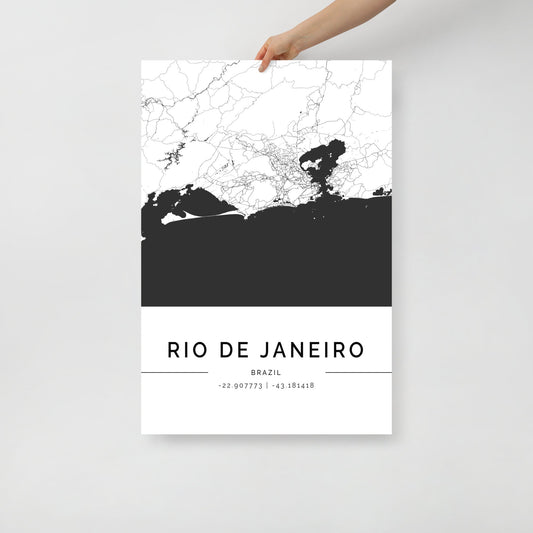 Rio de Janeiro City Map