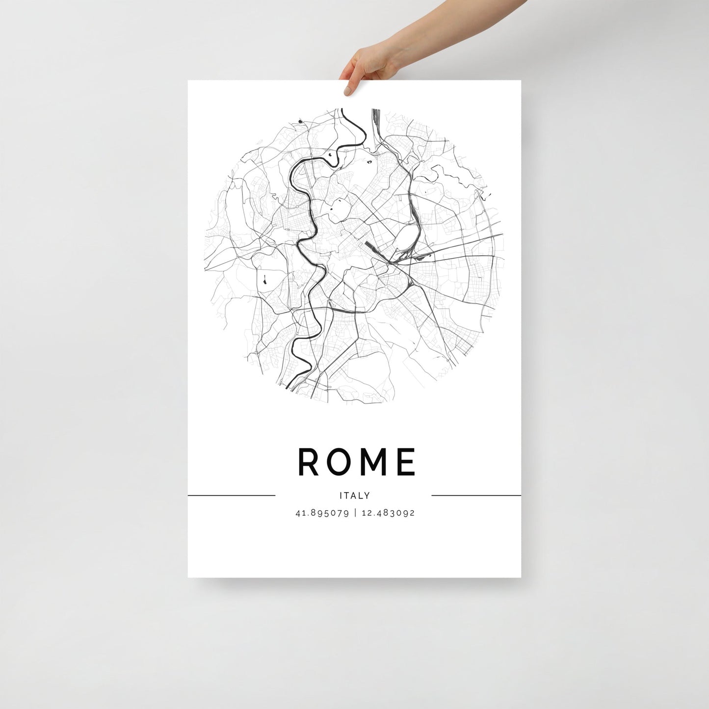 Rome City Map