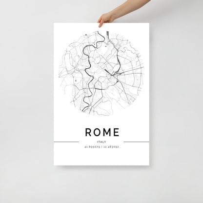 Rome City Map