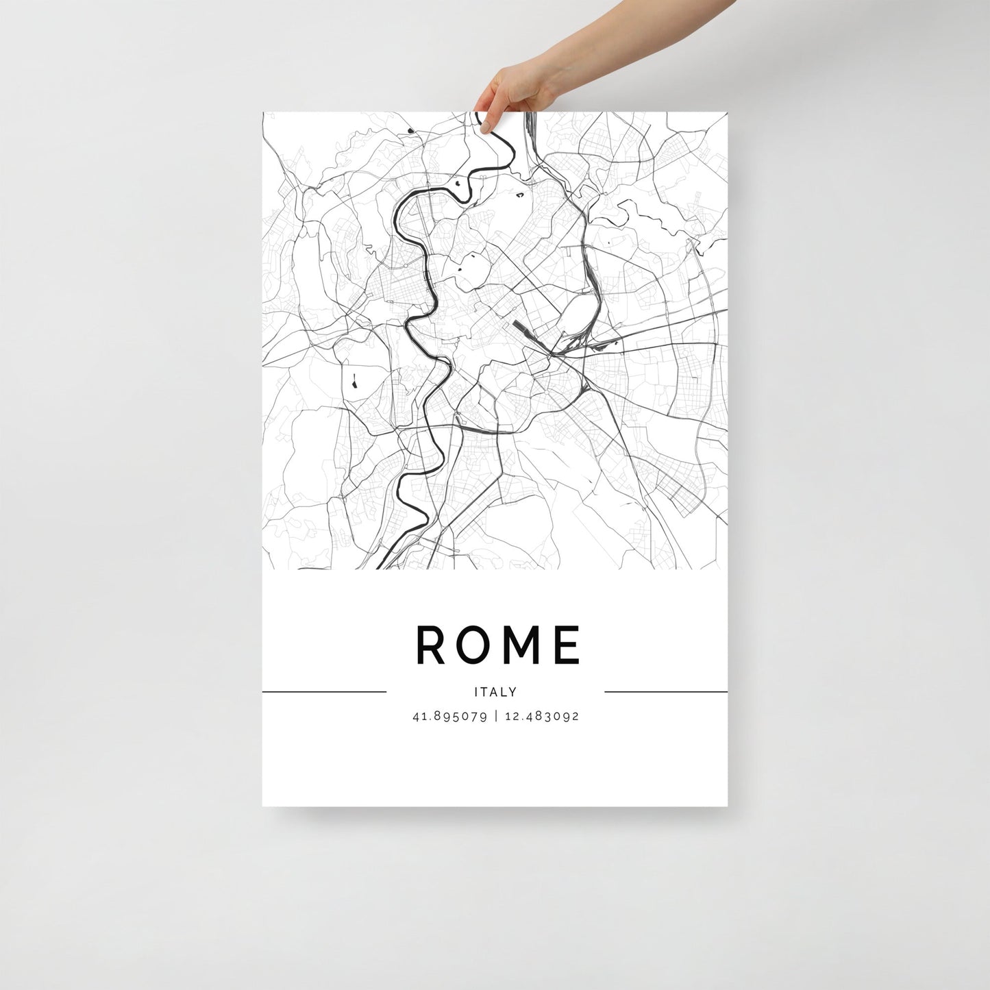 Rome City Map