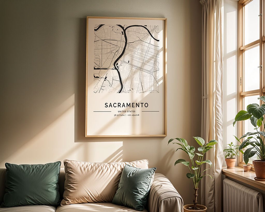 Sacramento City Map