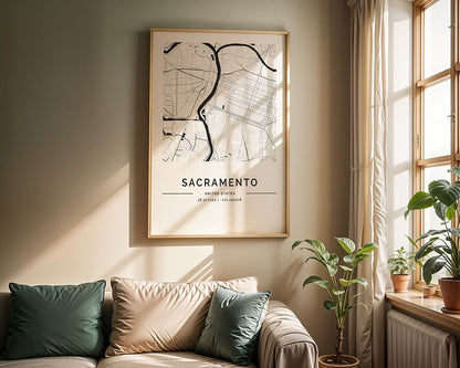 Sacramento City Map