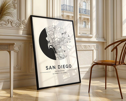 San Diego City Map