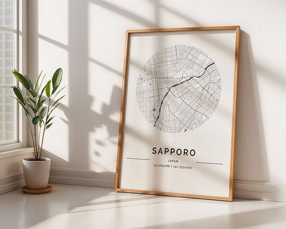 Sapporo City Map