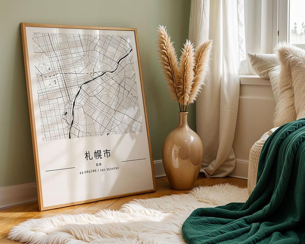 Sapporo City Map