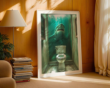 Shark In The Bathroom