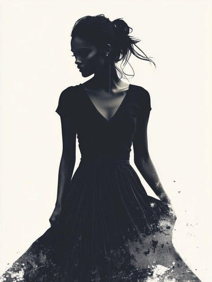 Silhouette Muse Wall Art