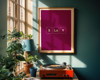 SLAY – Periodic Table Wall Art