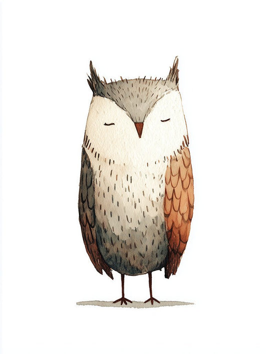 Sleepy Owl
