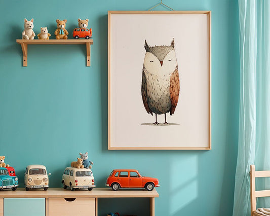 Sleepy Owl