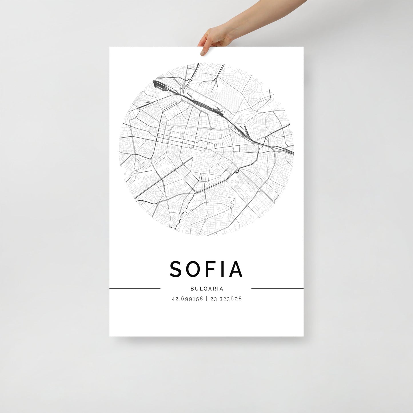 Sofia City Map