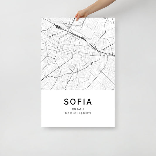 Sofia City Map