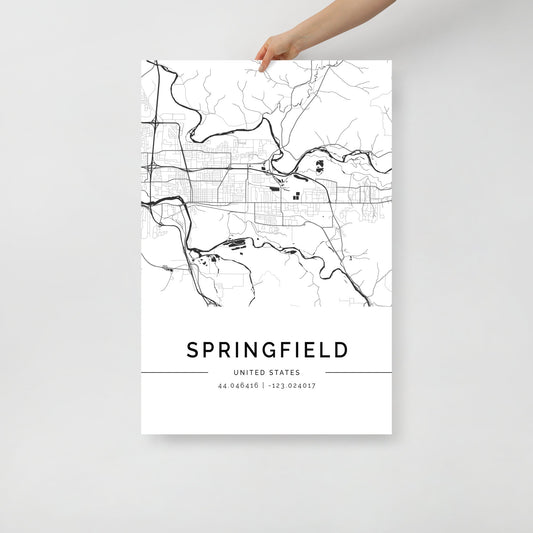 Springfield City Map