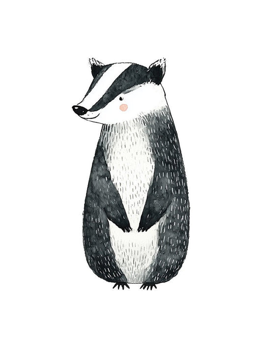 Standing Badger