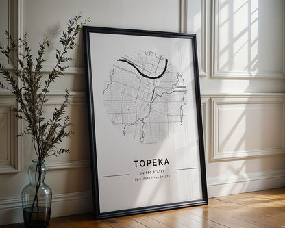 Topeka City Map