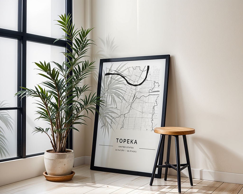 Topeka City Map