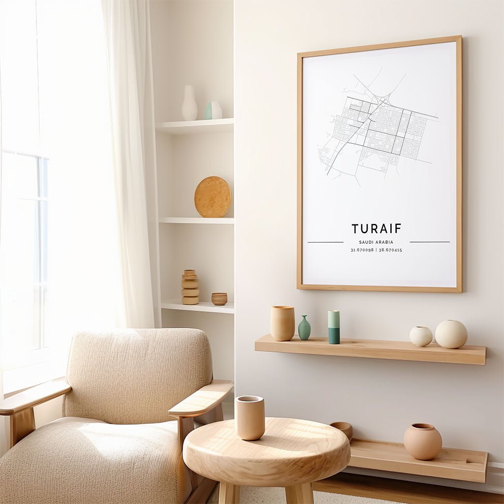 Turaif City Map