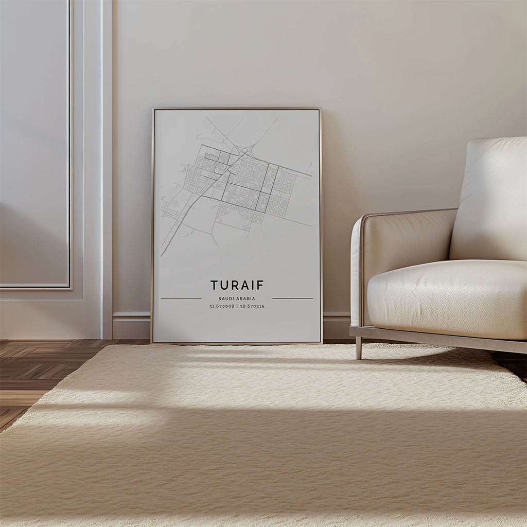 Turaif City Map