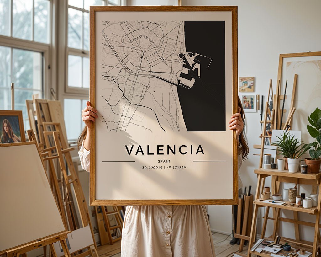 Valencia City Map