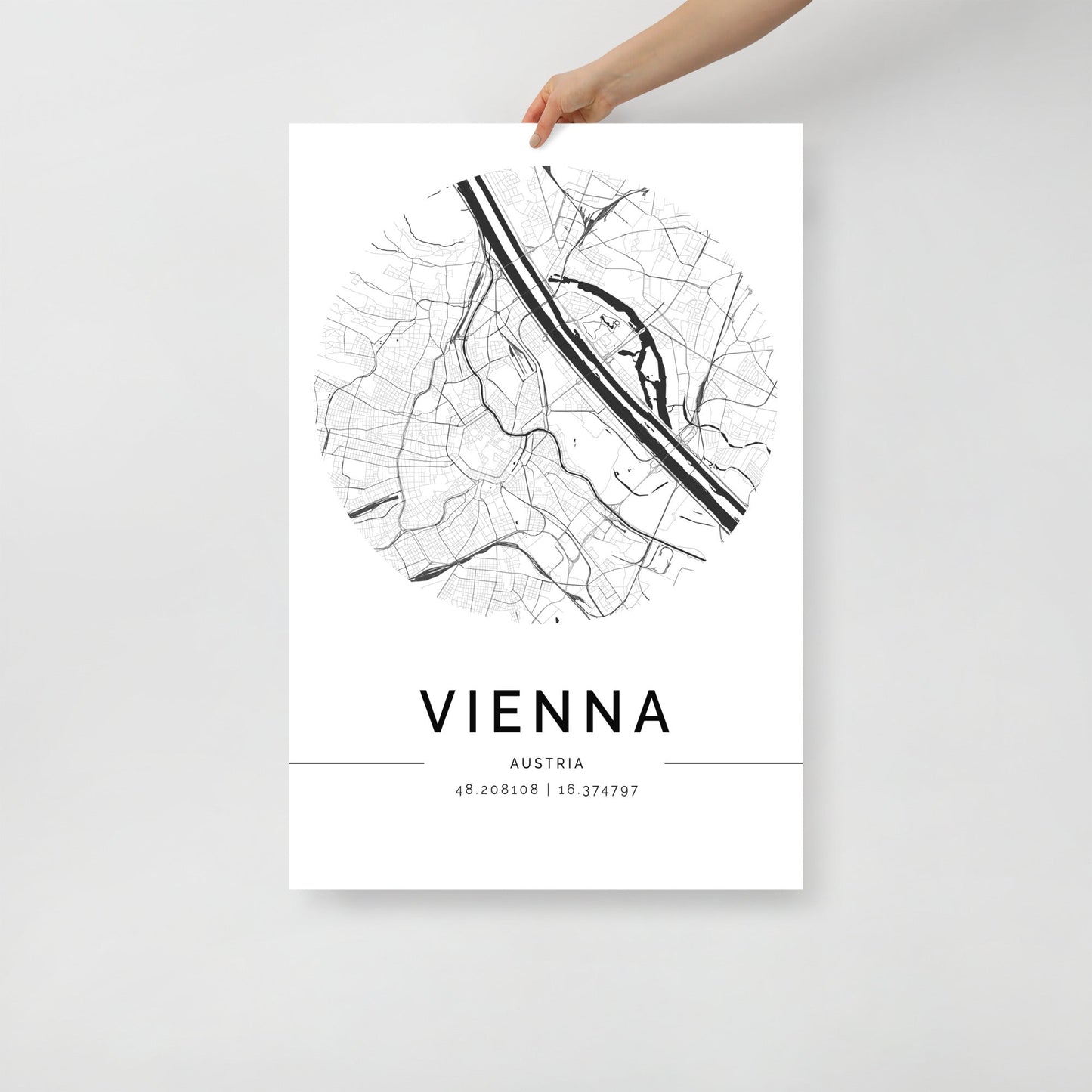 Vienna City Map