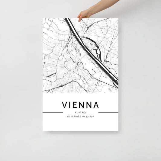 Vienna City Map