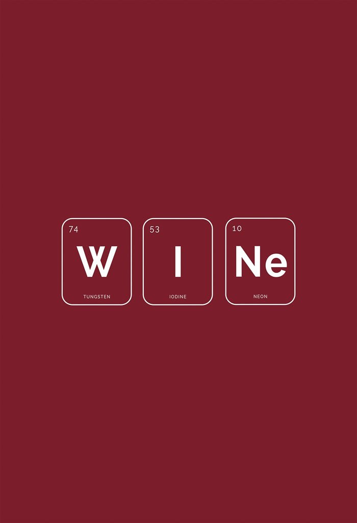 WINE – Periodic Table Wall Art