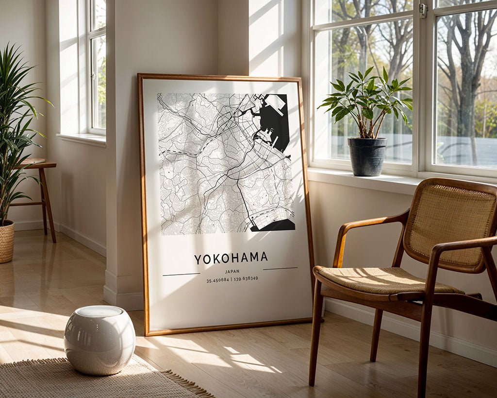 Yokohama City Map