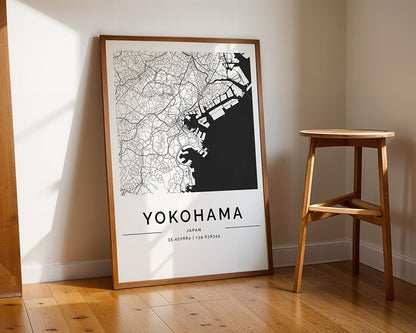 Yokohama City Map