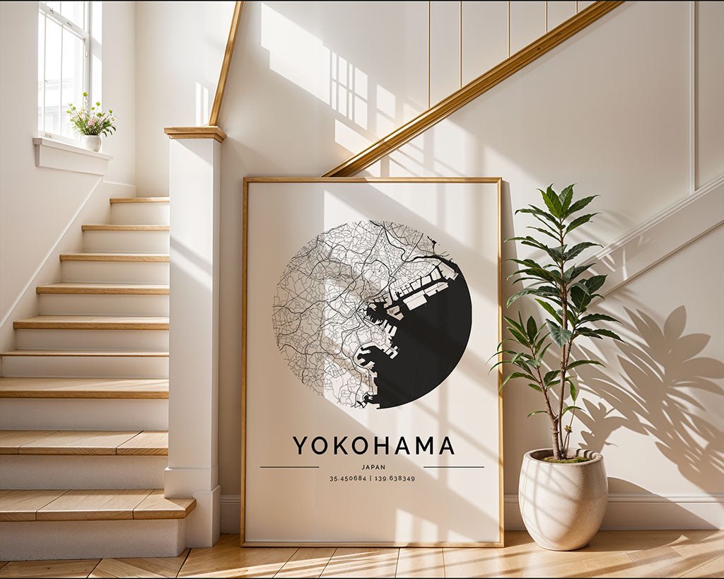 Yokohama City Map