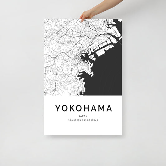 Yokohama City Map