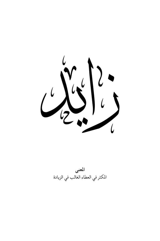 Zayed - زايد