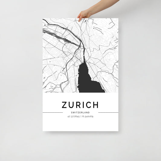 Zurich City Map